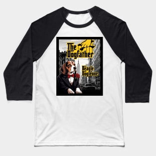 The Dogfather: Beagle Dogleone Baseball T-Shirt